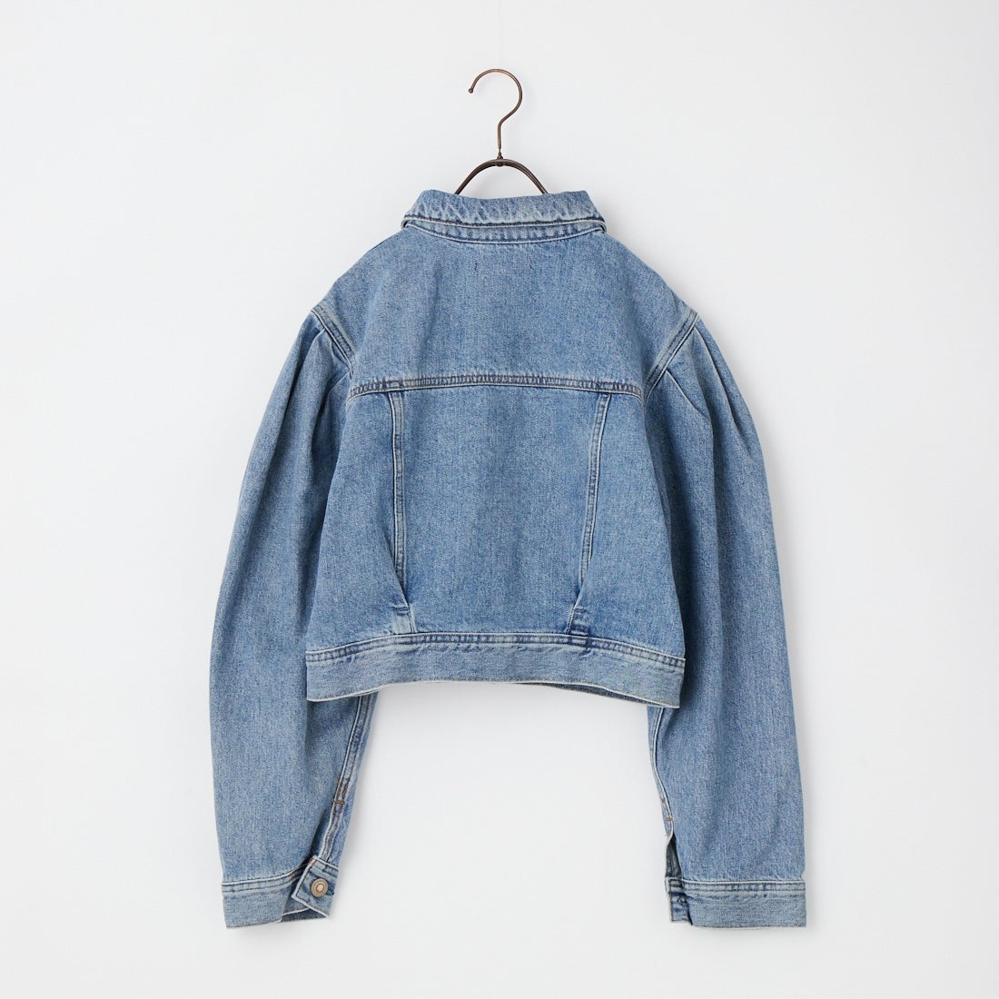 SOMETHING [サムシング] パワーショルダーデニムジャケット [SAT008] 94 L.BLUE