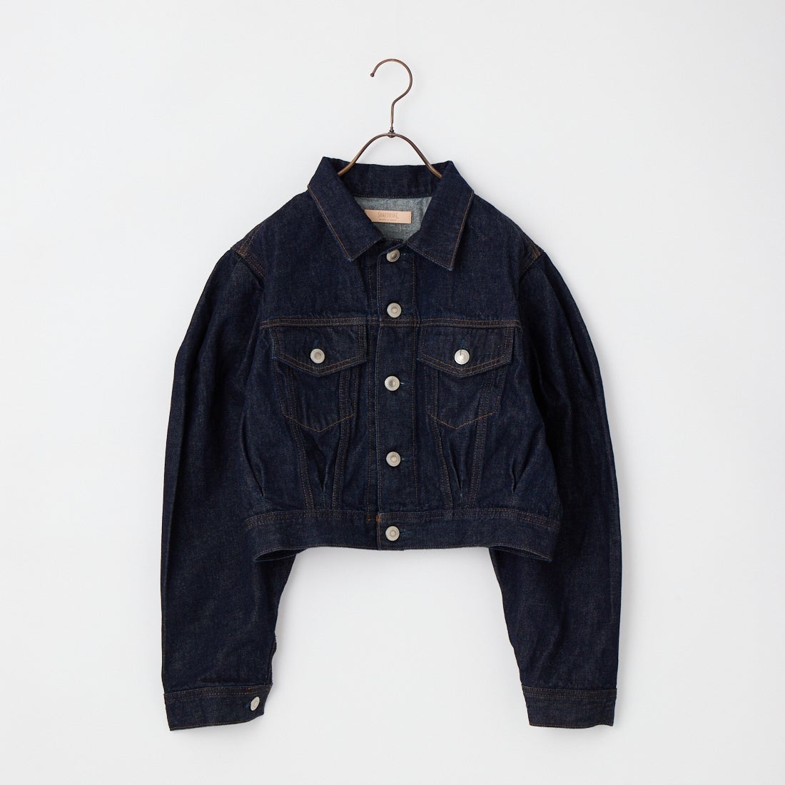 SOMETHING [サムシング] パワーショルダーデニムジャケット [SAT008] 00 OW
