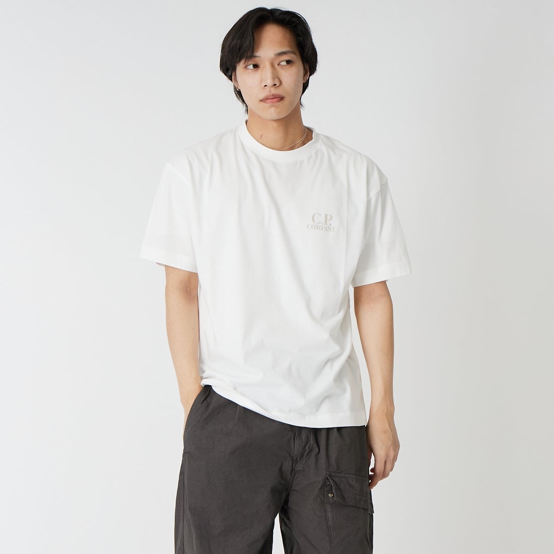 C.P.COMPANY [シーピーカンパニー] ショートスリーブロゴTシャツ