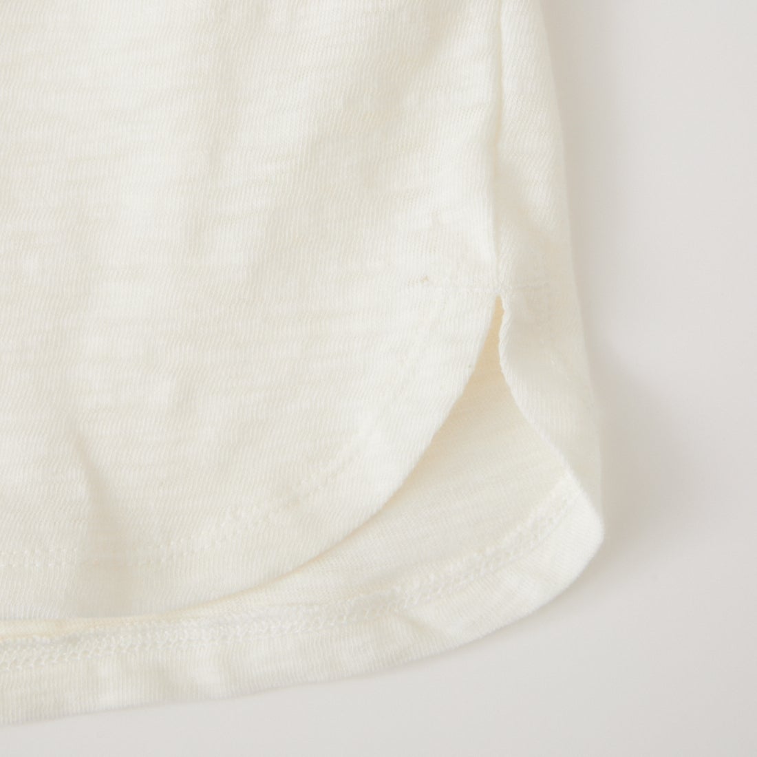 soil [ソイル] スラブヴィンテージ フレンチスリーブTシャツ [GNSL24042] 9000 WHITE