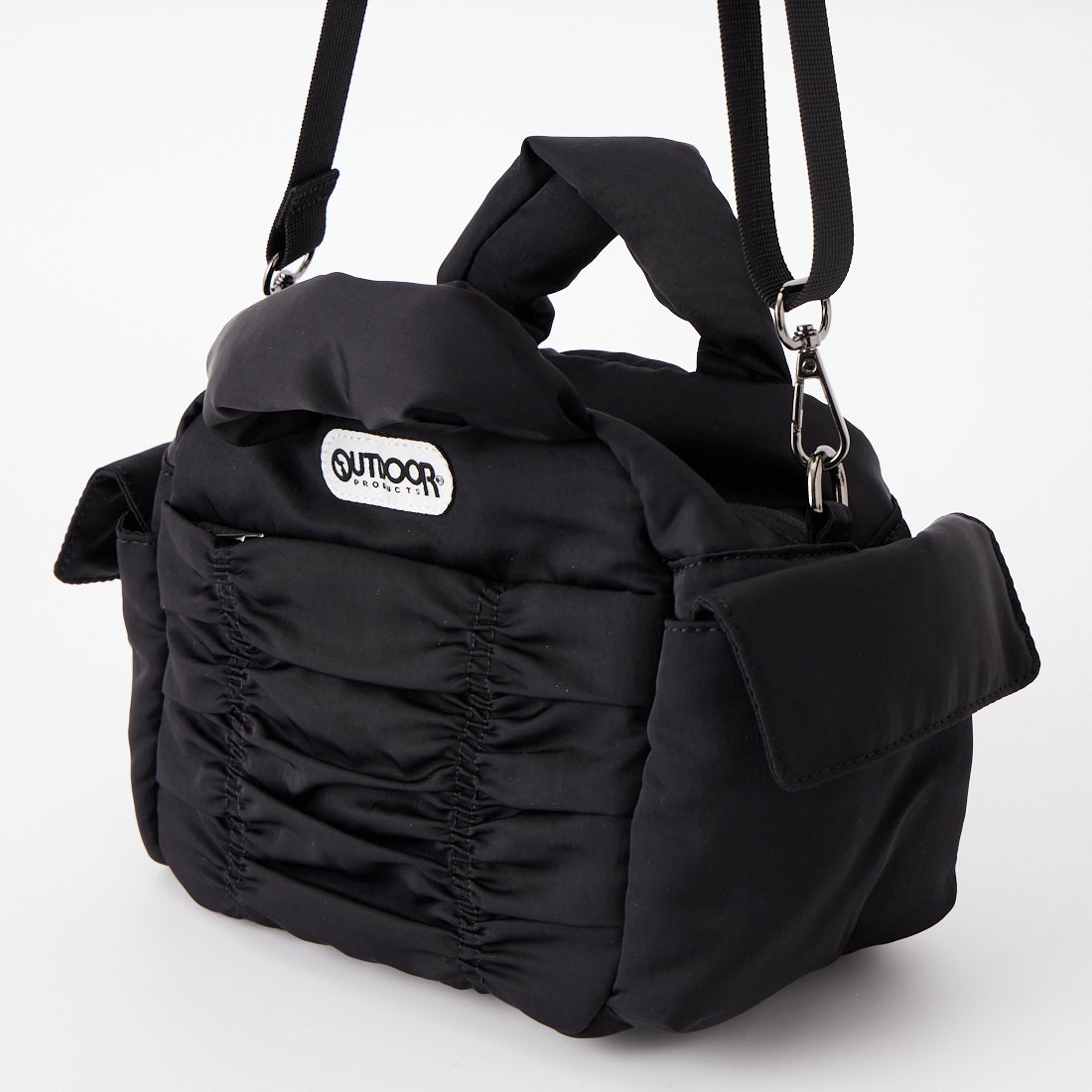 OUTDOOR PRODUCTS [アウトドアプロダクツ] シャーリングショルダーバッグ [BR-OUT-26SS16] BLACK