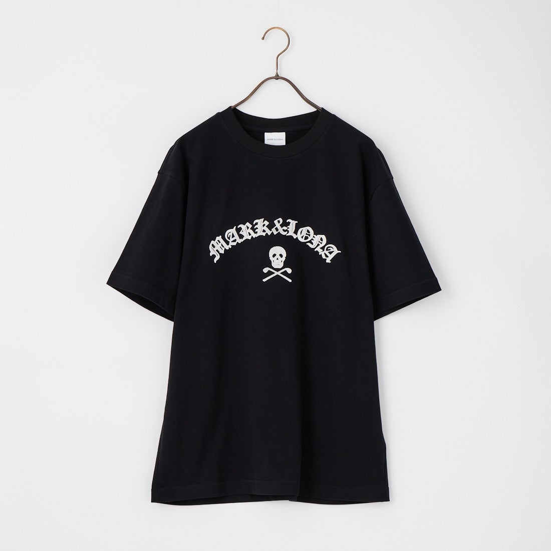 MARK & LONA [マークアンドロナ] カジュアルロゴTシャツ [MLM-6A-AA21] BLACK