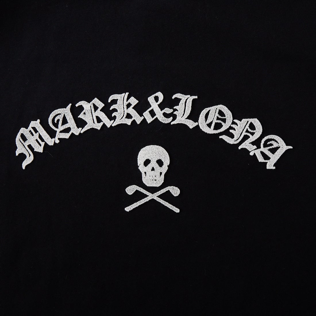 MARK & LONA [マークアンドロナ] カジュアルロゴTシャツ [MLM-6A-AA21] BLACK