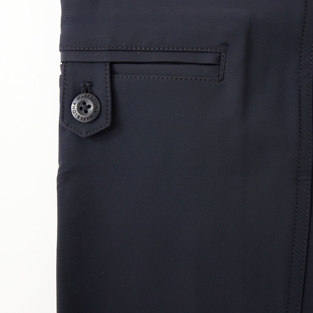 MARK & LONA [マークアンドロナ] ベーシックロングパンツ [MLM-6A-AT01] BLACK