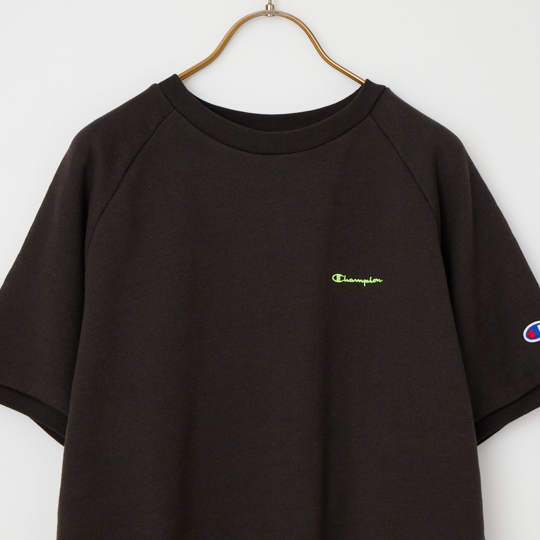 Champion [チャンピオン] ショートスリーブスウェットシャツ [CW-D006] 055 OFF BK