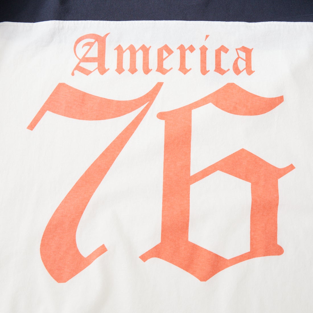 ILL ONE EIGHTY [イル ワンエイティ] AMERICA 76 フットボールTシャツ [ILL261-20] WHITE