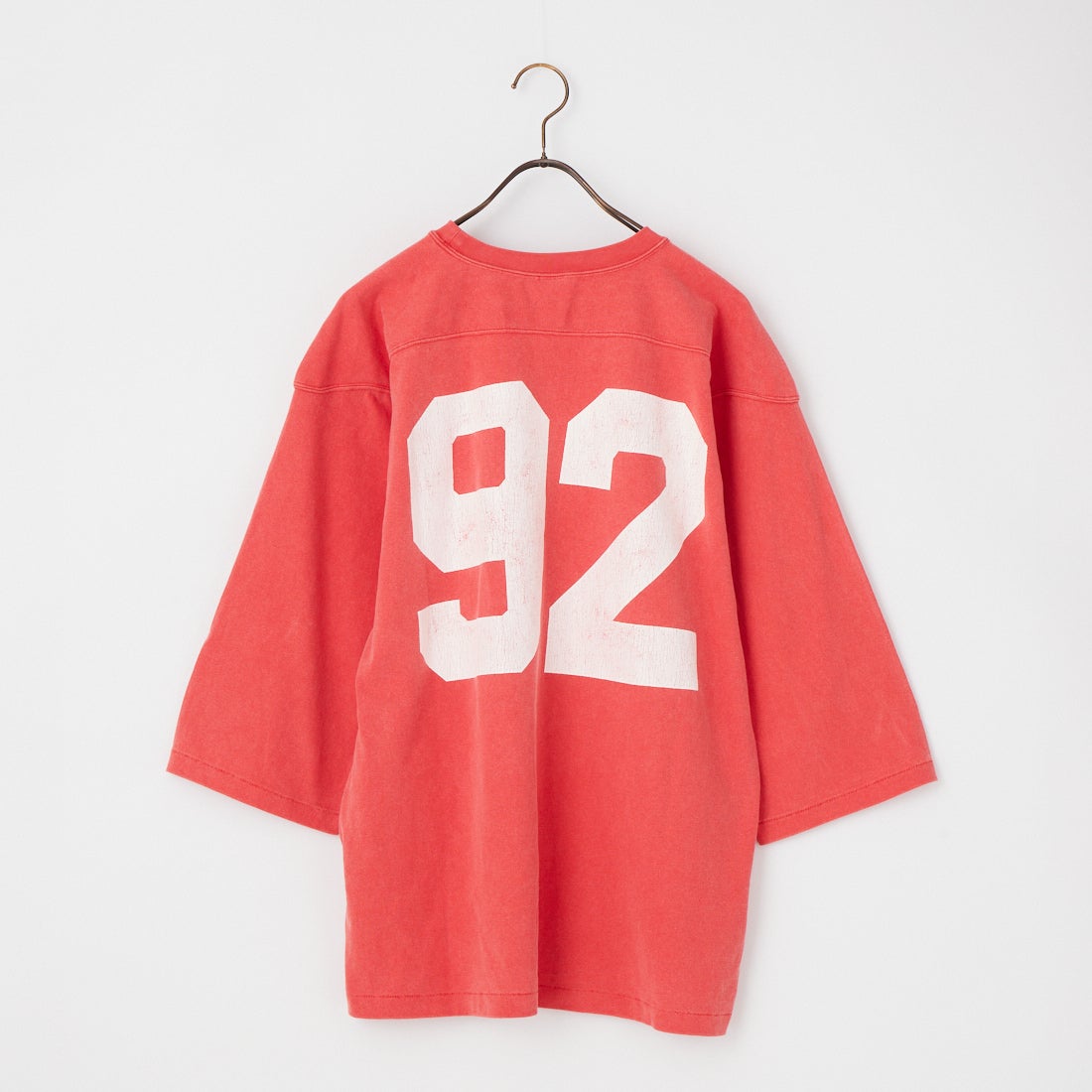JACKSON MATISSE [ジャクソンマティス] NAVY 92 フットボールTシャツ [JM26SS016] RED