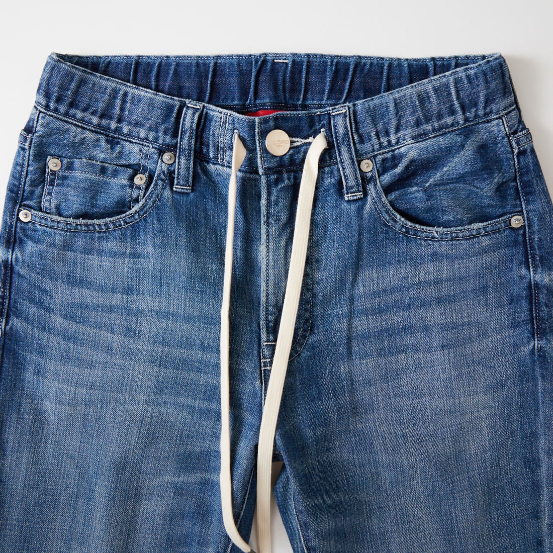 RED CARD TOKYO [レッドカード トーキョー] Rhythm+ イージースリムテーパードパンツ [98M93301AMD] K-AIR MID