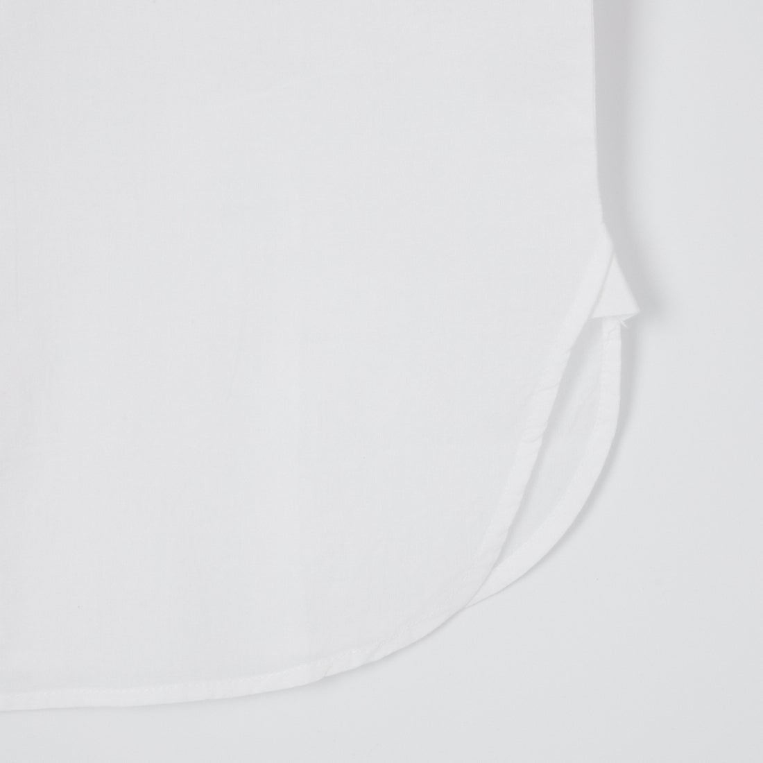 maison de soil [メゾンドソイル] 60s オーガニックキャンブリック フレンチスリーブシャツ [NMDS26224] 9000 WHITE