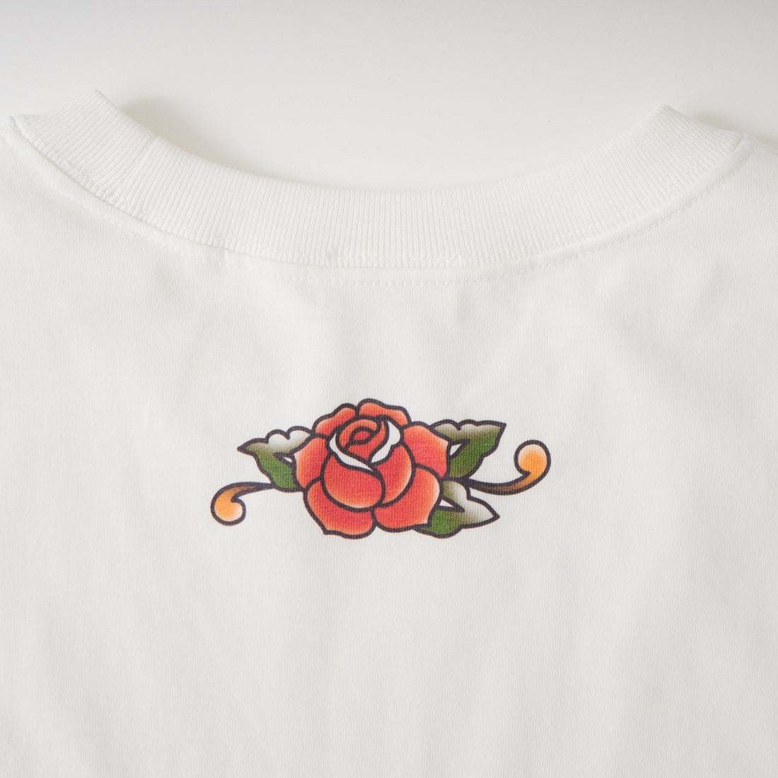 RhodolirioN [ロドリリオン] プリントタトゥーTシャツ [SW1056] A WHITE