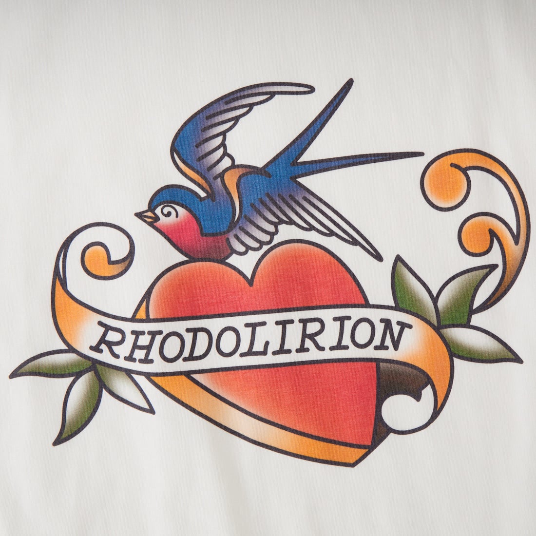 RhodolirioN [ロドリリオン] プリントタトゥーTシャツ [SW1056] A WHITE