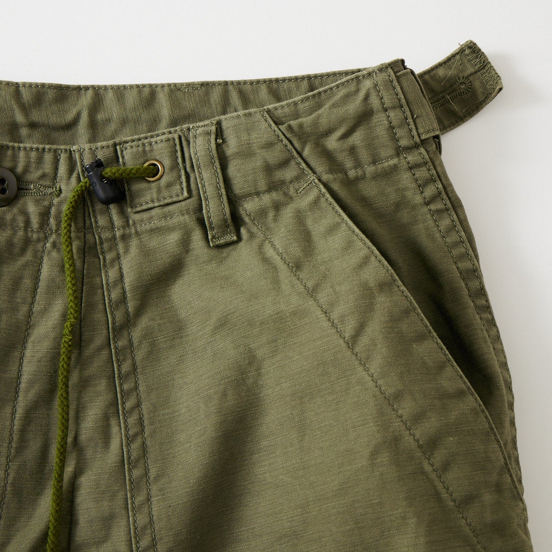 Needles [ニードルズ] ファティーグヒザデルパンツ [SX195] A OLIVE