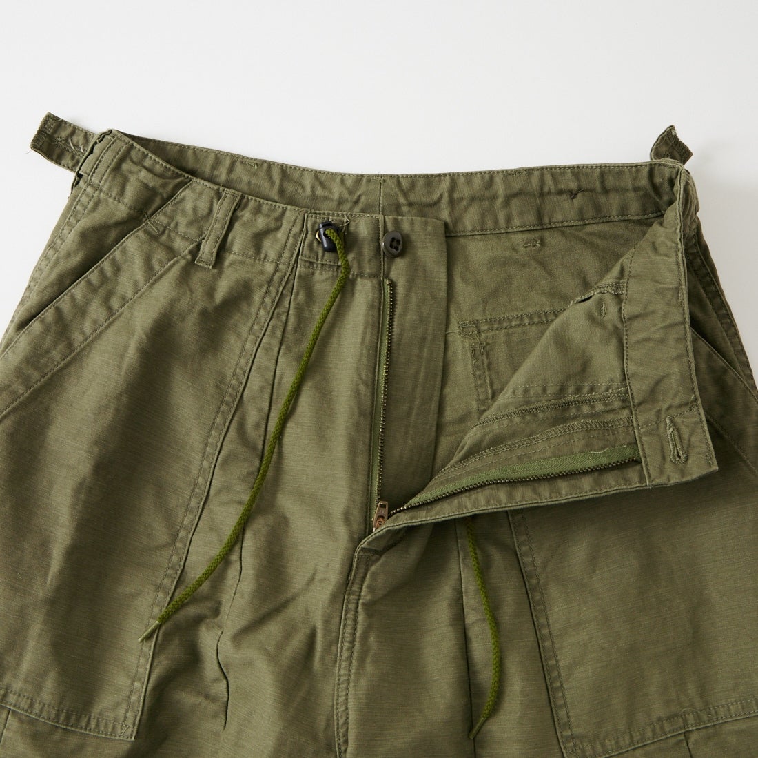 Needles [ニードルズ] ファティーグヒザデルパンツ [SX195] A OLIVE