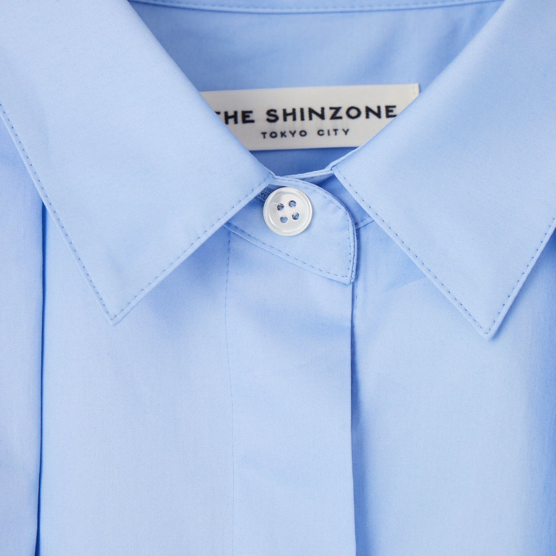 THE SHINZONE [ザ シンゾーン] スモールカラーシャツ [26SMSBL07] 83 BLUE