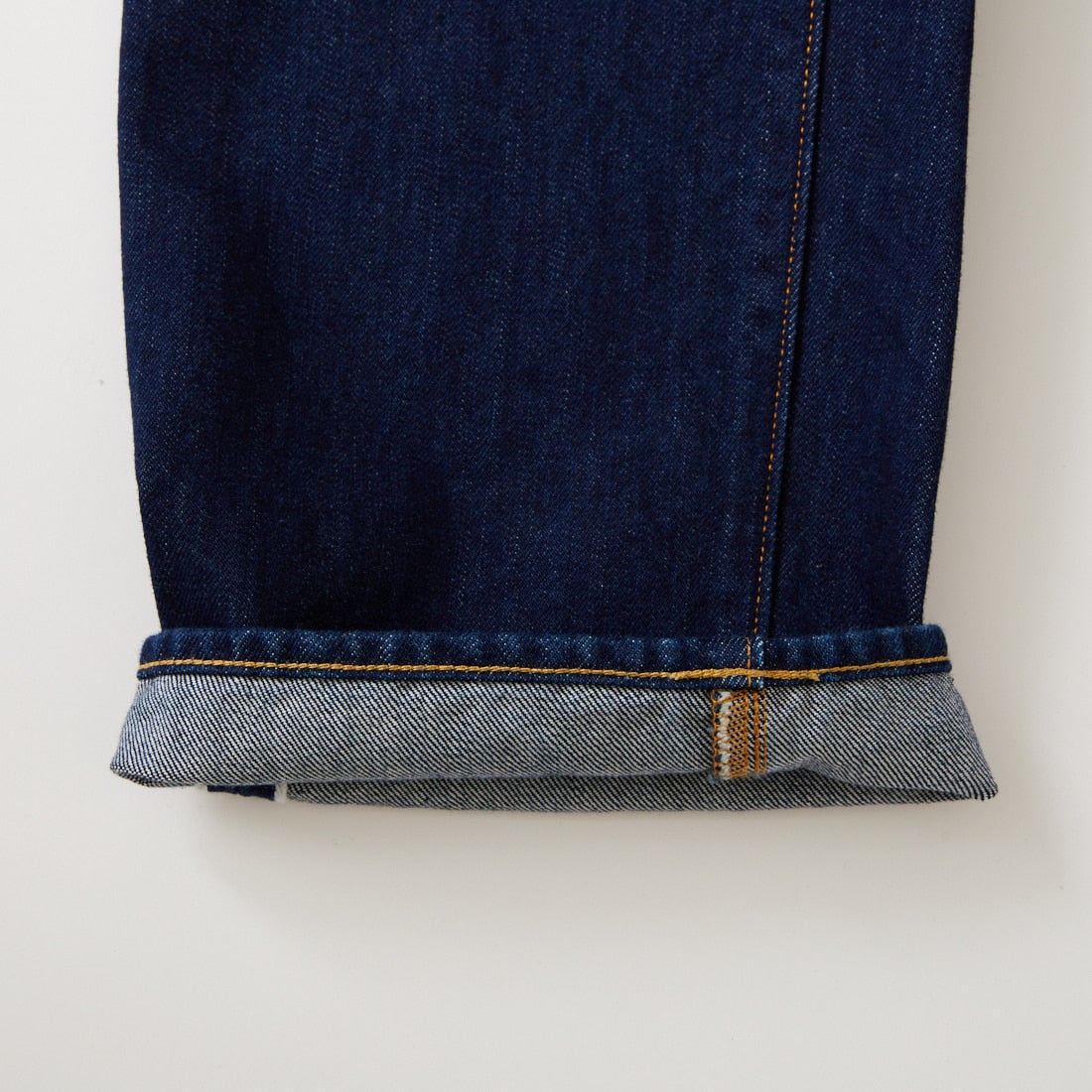 CIOTA [シオタ] ストレート5ポケットパンツ(リアルインディゴ) [PTLM-21STB-NIW] NAVY