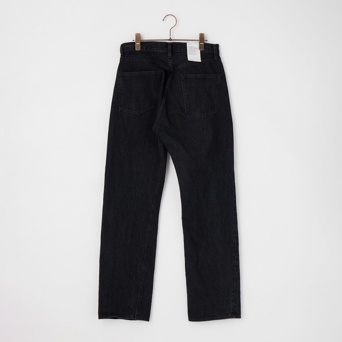 CIOTA [シオタ] ストレート5ポケットパンツ [PTLM-21STB-MBK] BLACK