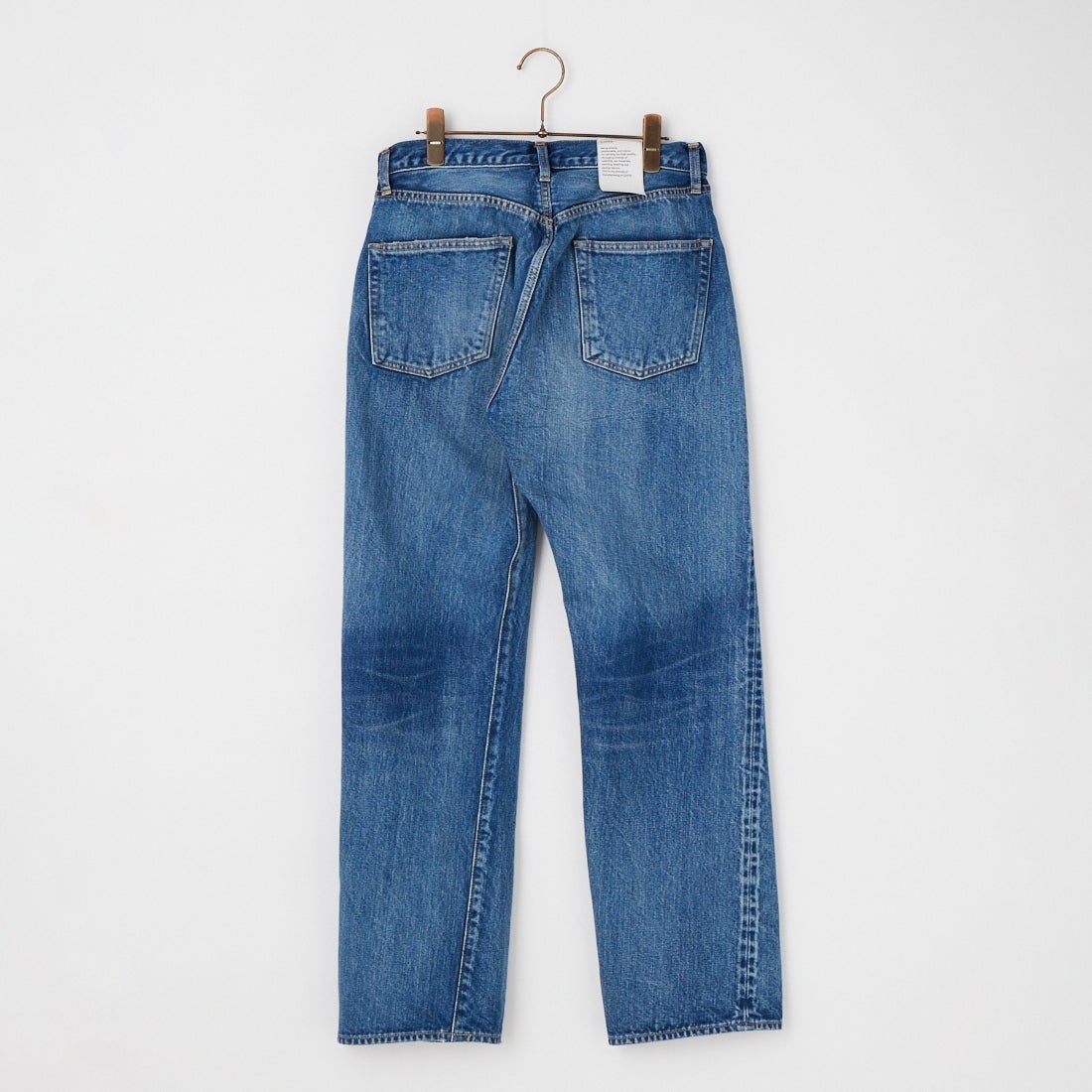 CIOTA [シオタ] STRAIGHT 5POCKETS PANTS REAL INDIGO [PTLM-21STB