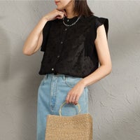 99 BLACK&&モデル身長：160cm 着用サイズ：F&&