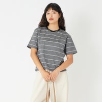 A.P.C. [アー・ペー・セー] トリコロールカラーボーダーTシャツ [T 