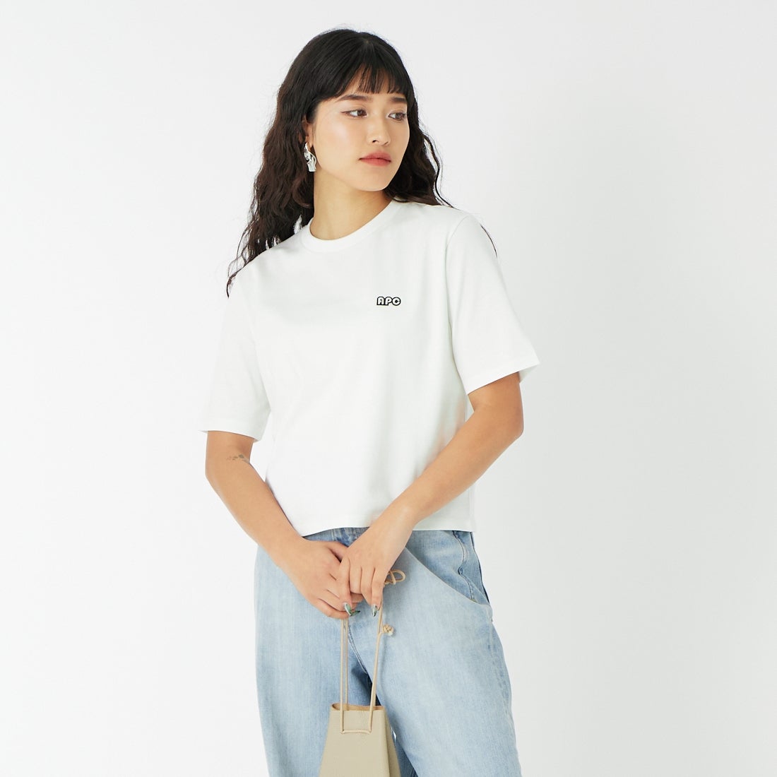A.P.C. [アー・ペー・セー] ロゴパッチTシャツ [T-SHIRT-406PATCH-F
