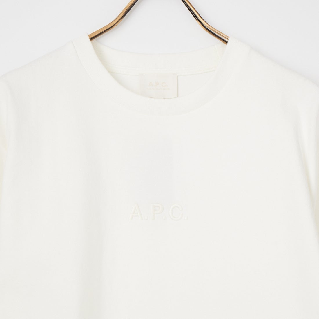 A.P.C. [アー・ペー・セー] ロゴ刺繍Tシャツ [T-SHIRT-DOUG] 81 CRAIE