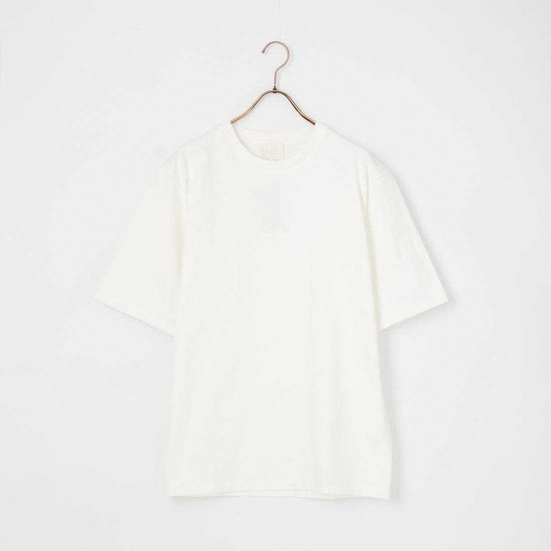 A.P.C. [アー・ペー・セー] ロゴ刺繍Tシャツ [T-SHIRT-DOUG] 81 CRAIE