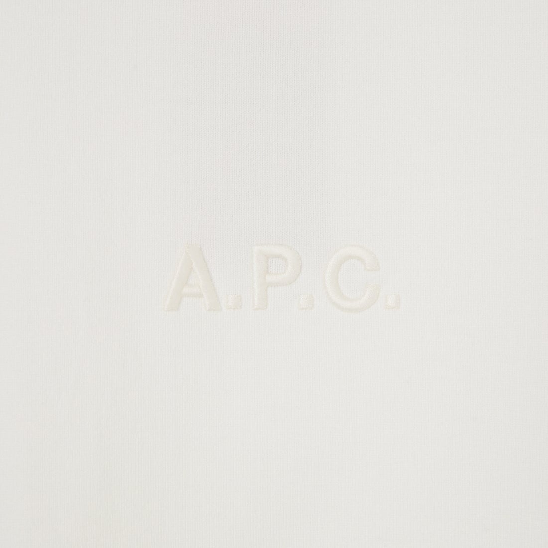 A.P.C. [アー・ペー・セー] ロゴ刺繍Tシャツ [T-SHIRT-DOUG] 81 CRAIE