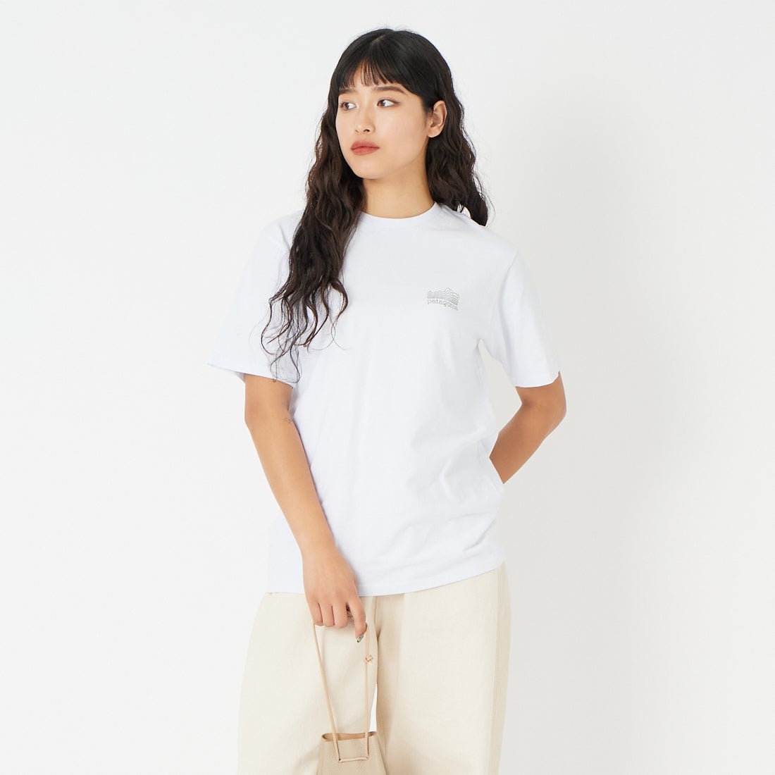 patagonia [パタゴニア] メンズ ストラタスパイア レスポンシビリティー [37839] WHI &&モデル身長：162cm 着用サイズ：XS&&