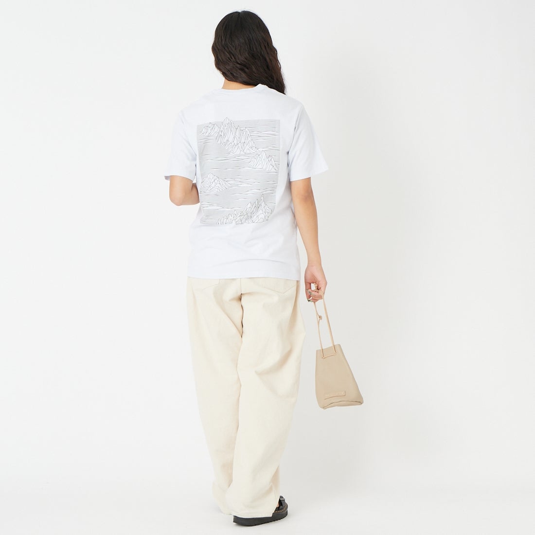 patagonia [パタゴニア] メンズ ストラタスパイア レスポンシビリティー [37839] WHI &&モデル身長：162cm 着用サイズ：XS&&