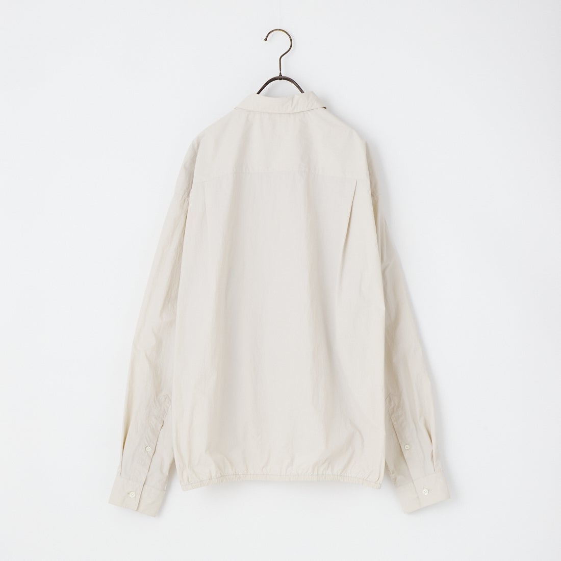 Gymphlex [ジムフレックス] ロングスリーブ ショートシャツ [GY-B0460SYM] LT.GREY