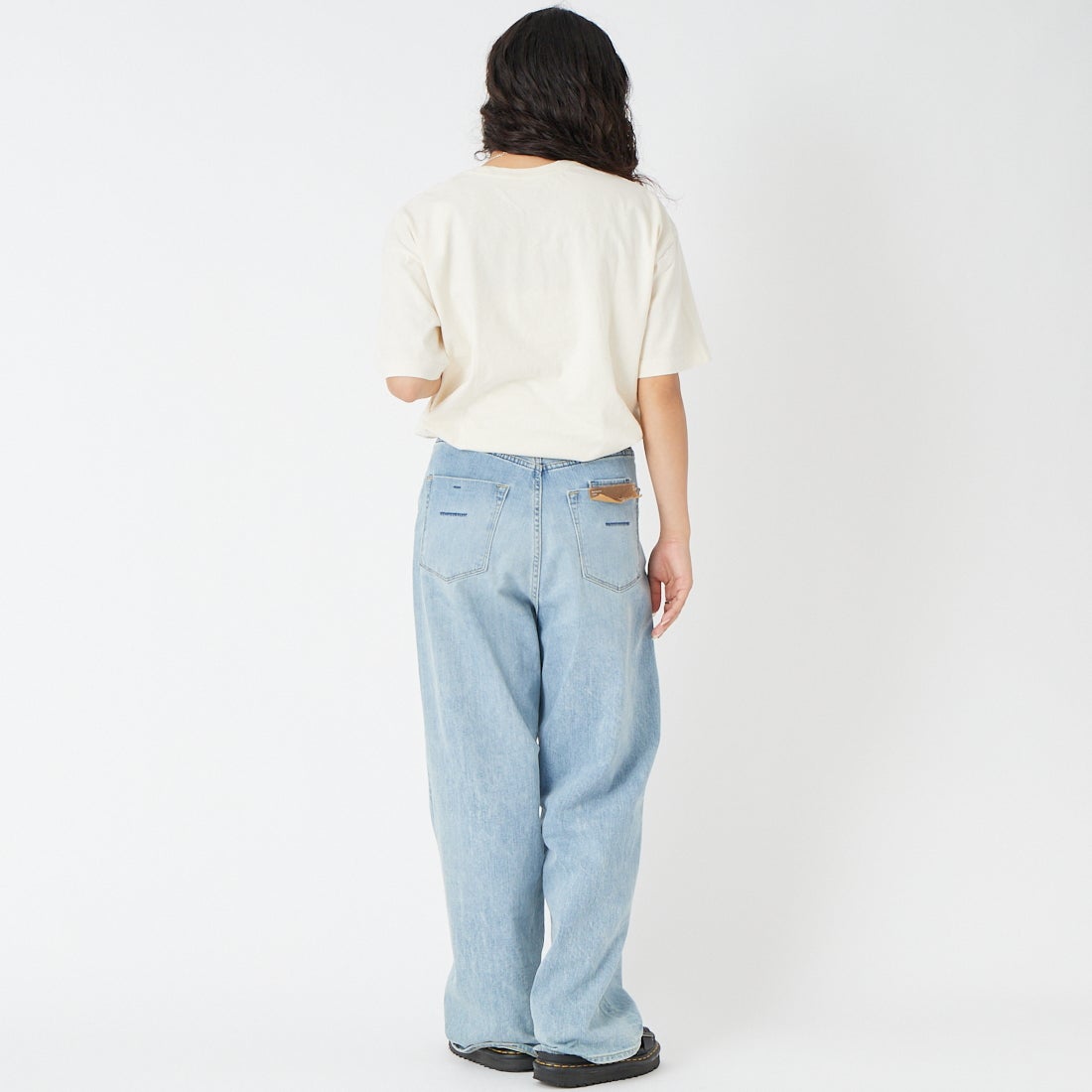 patagonia [パタゴニア] ウィメンズ デザート グロー オーバーサイズTシャツ [37868] UDNL &&モデル身長：162cm 着用サイズ：S&&