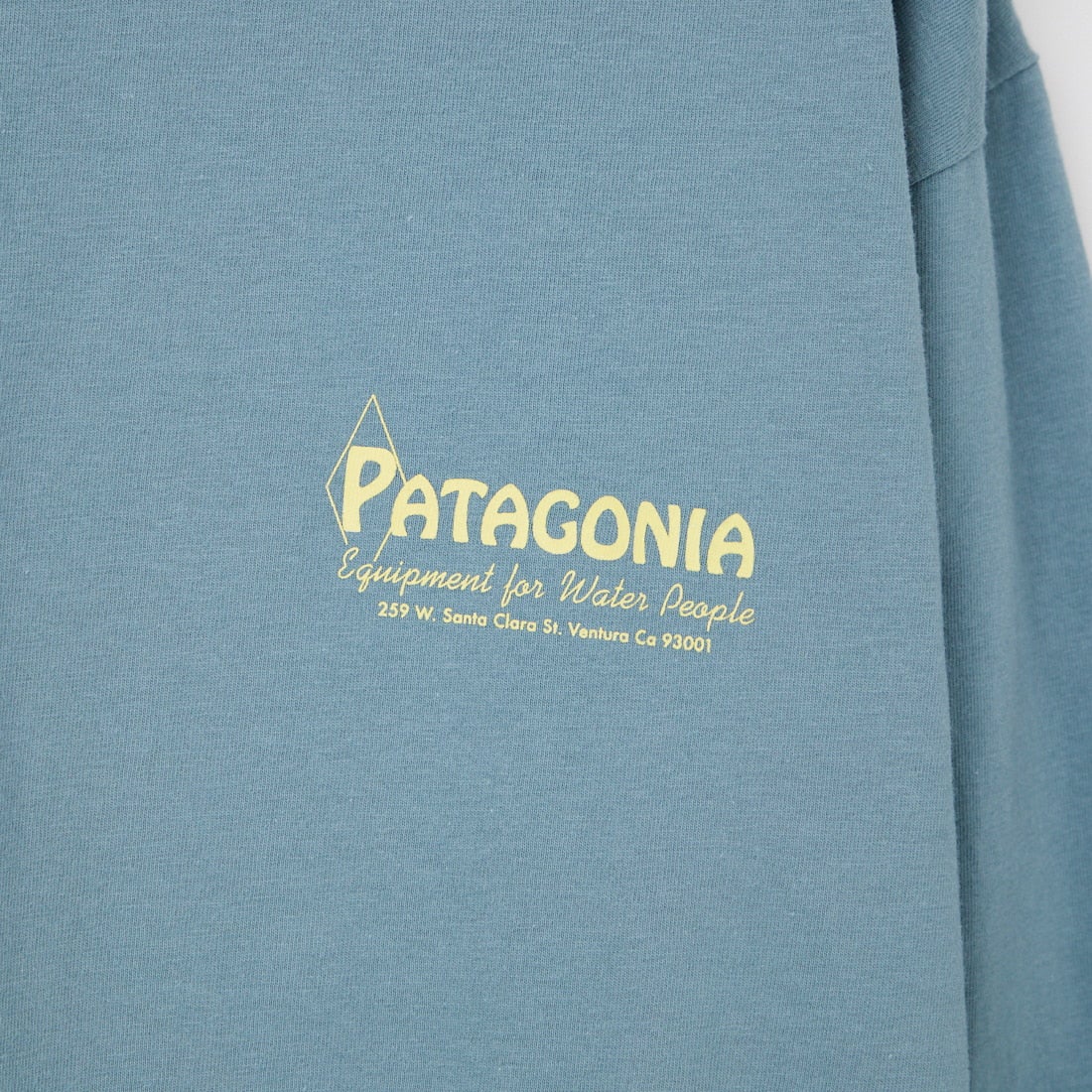 patagonia [パタゴニア] ウィメンズ ロングスリーブ ウォーターピープルバナー イージーカットTシャツ [37861] BLSG