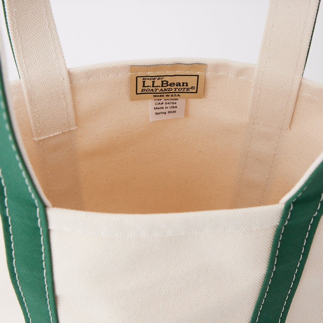 L.L.BEAN [エルエルビーン] ボートアンドトート トール スモール [526354] DARK GREEN