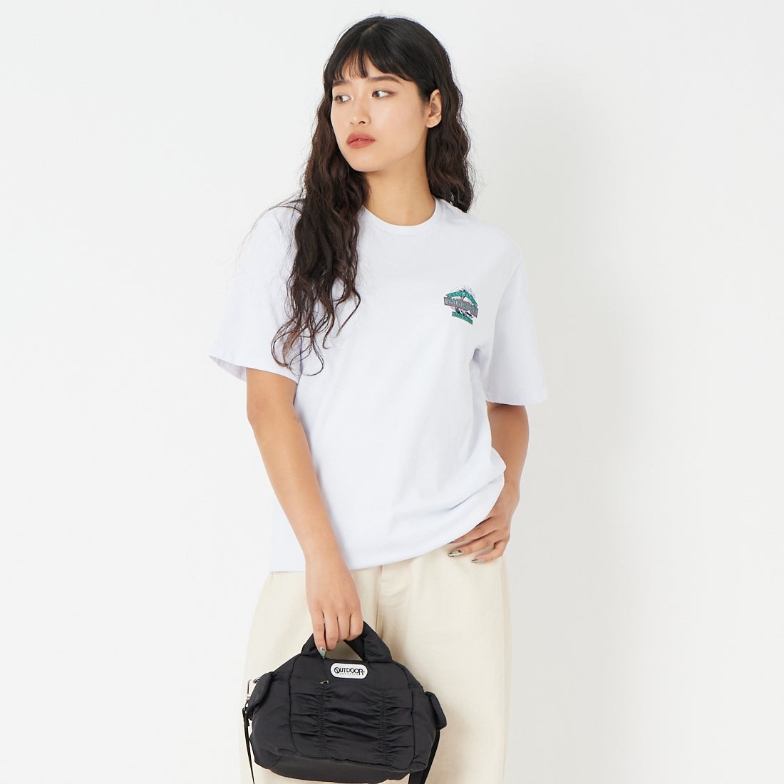 patagonia [パタゴニア] メンズ グレートウェーブスレスポンシビリティー [37873] WHI &&モデル身長：162cm 着用サイズ：XS&&