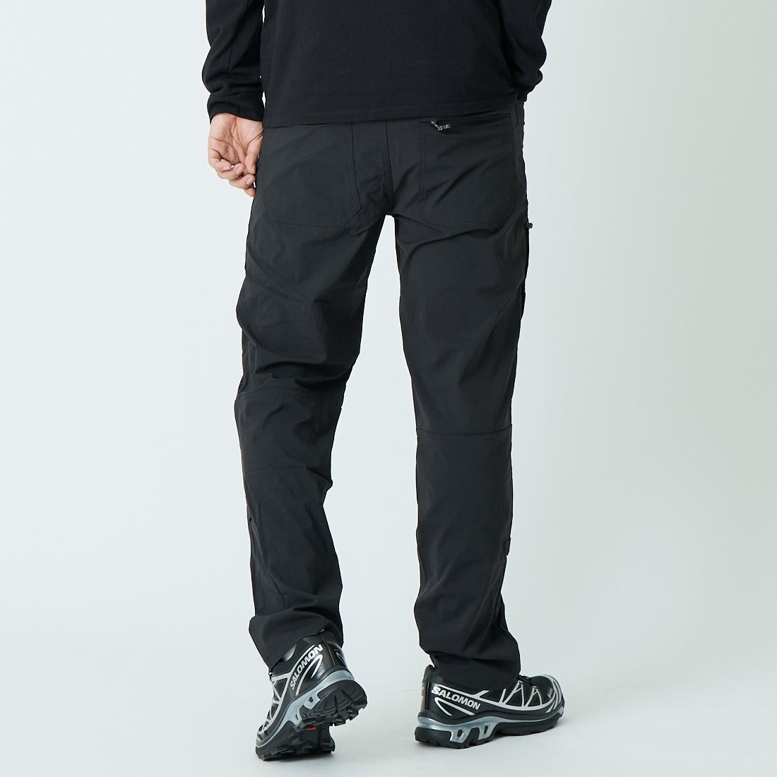 patagonia [パタゴニア] メンズ クアンダリーパンツ ショート [55178] BLK &&モデル身長：179cm 着用サイズ：32&&