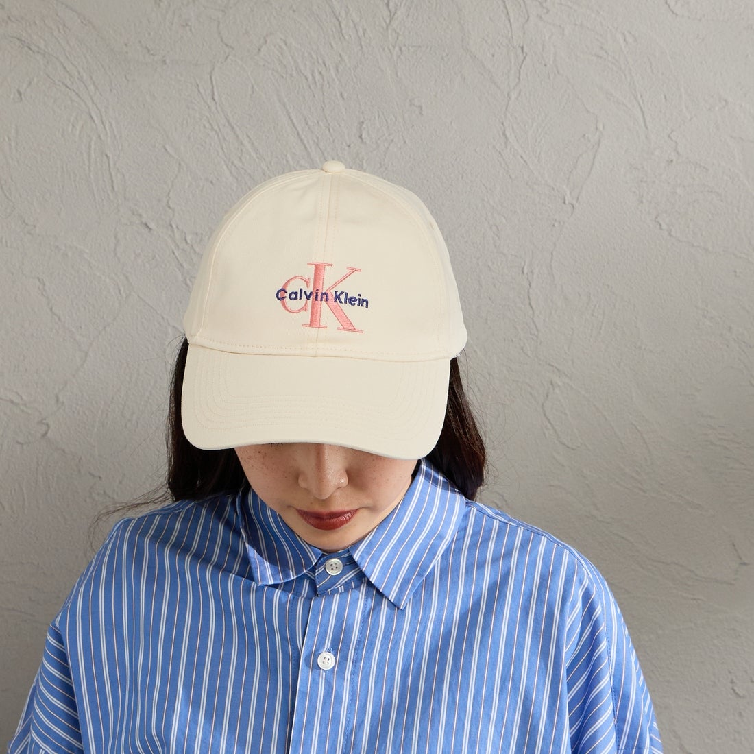 Calvin Klein [カルバンクライン] モノグラムロゴ ベースボールキャップ [4K5026G] F7J