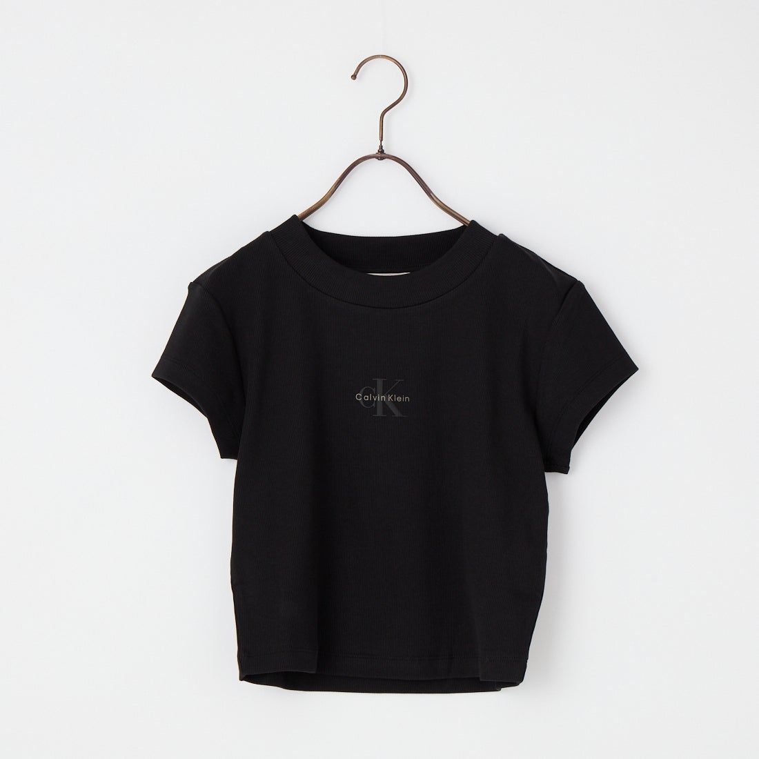 Calvin Klein [カルバンクライン] モノグラムロゴ ベビーTシャツ [47AB802] UB1