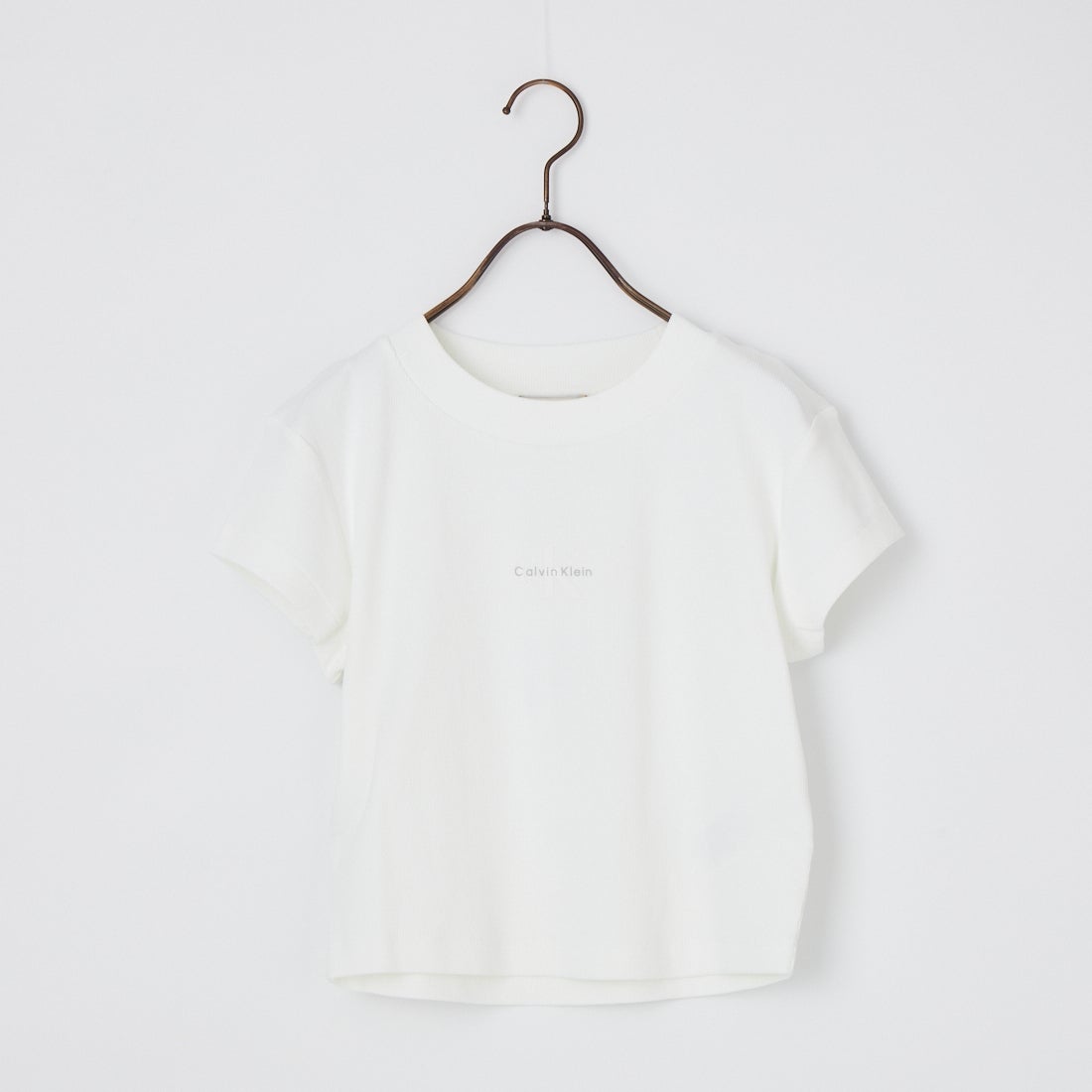 Calvin Klein [カルバンクライン] モノグラムロゴ ベビーTシャツ [47AB802] YAA