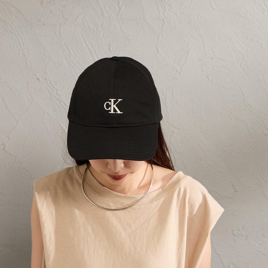 Calvin Klein [カルバンクライン] モノグラムロゴ ベースボールキャップ [4G5002G] UB1