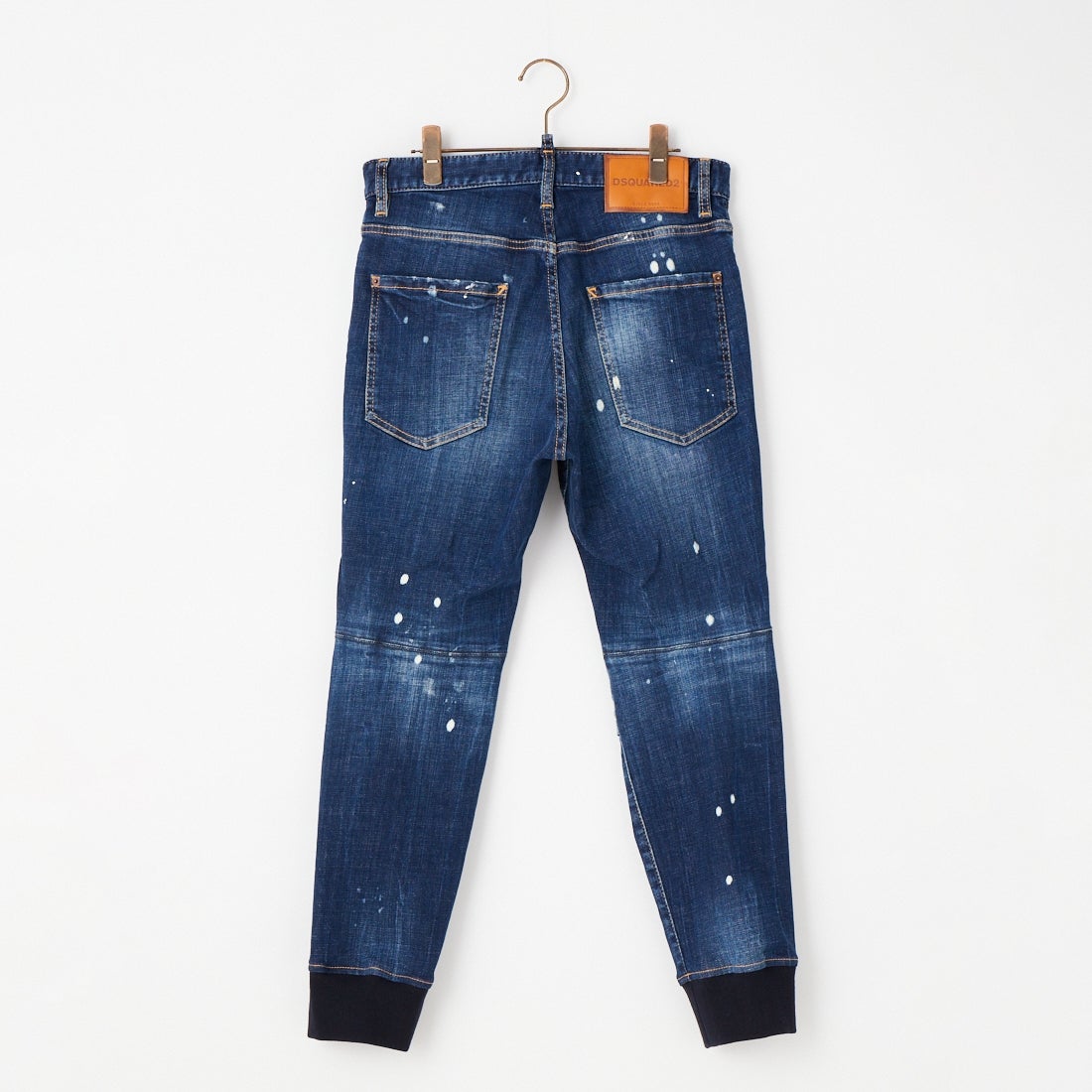 Dsquared2 [ディースクエアード] トラックデニムパンツ [74KB1142-30664] 470 NAVY B