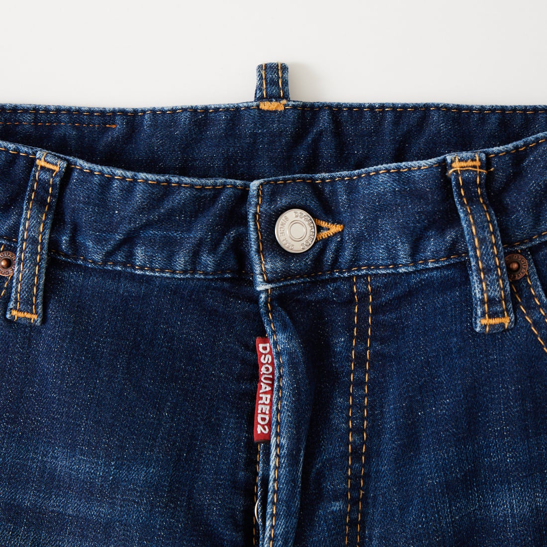 Dsquared2 [ディースクエアード] トラックデニムパンツ [74KB1142-30664] 470 NAVY B