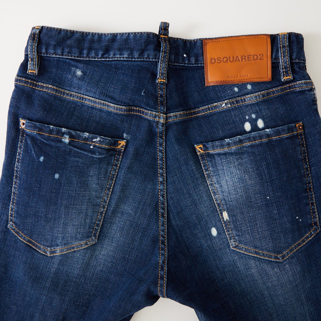 Dsquared2 [ディースクエアード] トラックデニムパンツ [74KB1142-30664] 470 NAVY B