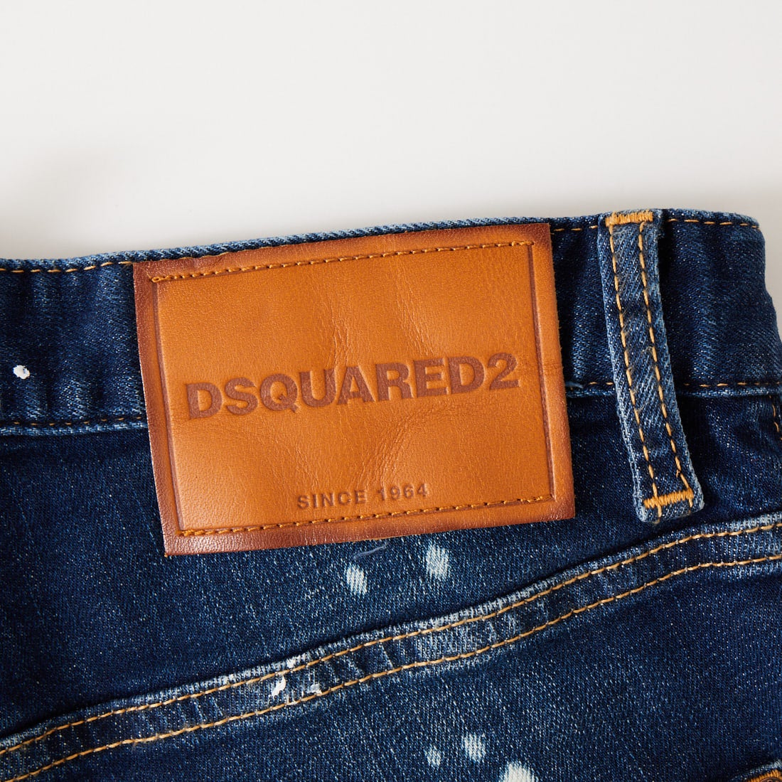 Dsquared2 [ディースクエアード] トラックデニムパンツ [74KB1142-30664] 470 NAVY B