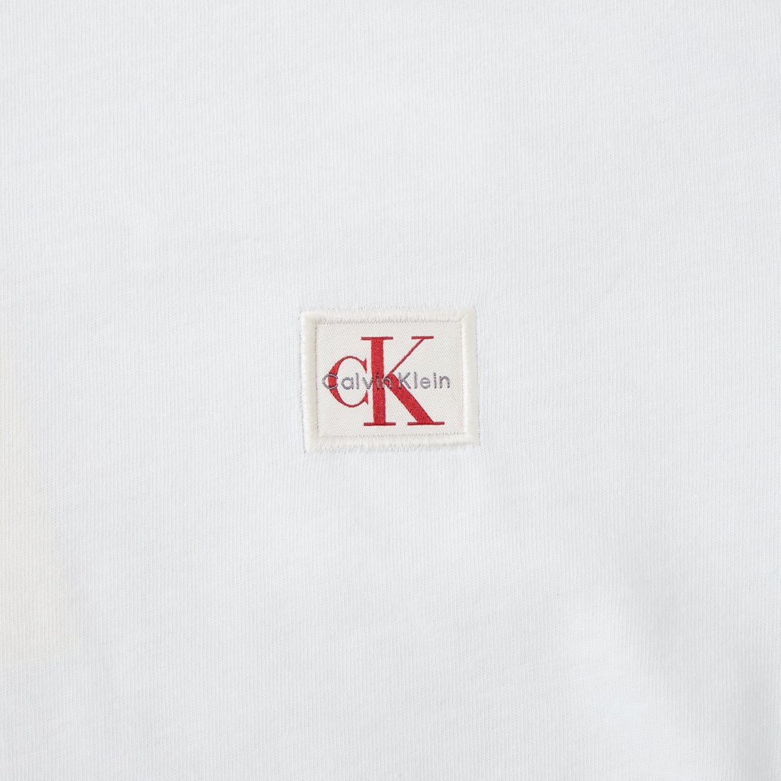Calvin Klein [カルバンクライン] モノグラムバッジ クラシックTシャツ [4RC272G] YAF