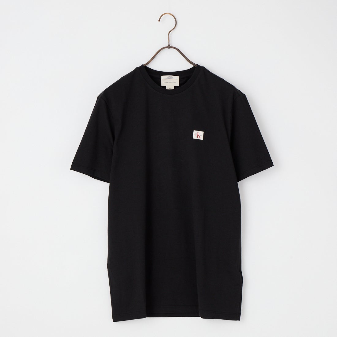 Calvin Klein [カルバンクライン] モノグラムバッジ クラシックTシャツ [4RC272G] UB1クライン] モノグラムバッジ クラシックTシャツ [4RC272G] YAF
