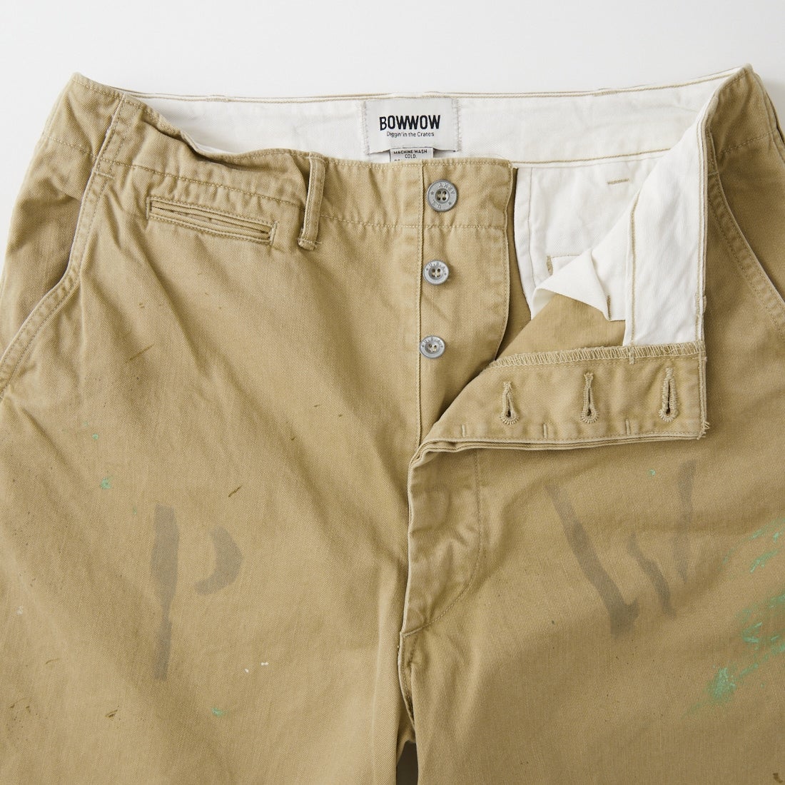 BOW WOW [バウワウ] PW 41 カーキトラウザーズ [BW261-PW4KT] KHAKI