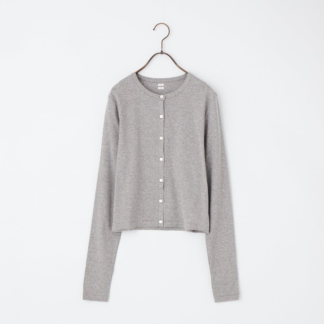 blurhms [ブラームス] ハードツイストリブカーディガン [BHSW26S12