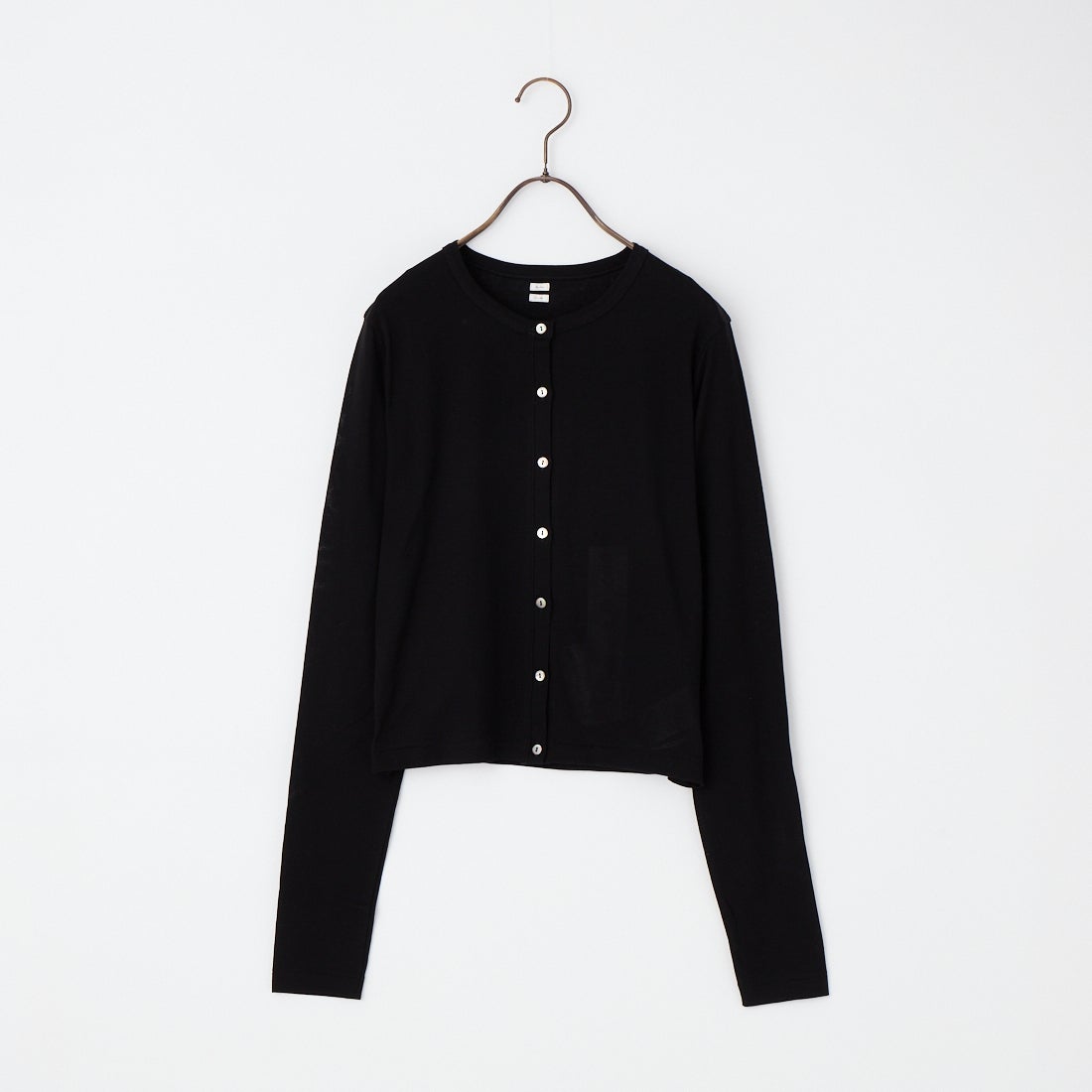 blurhms [ブラームス] ハードツイストリブカーディガン [BHSW26S12