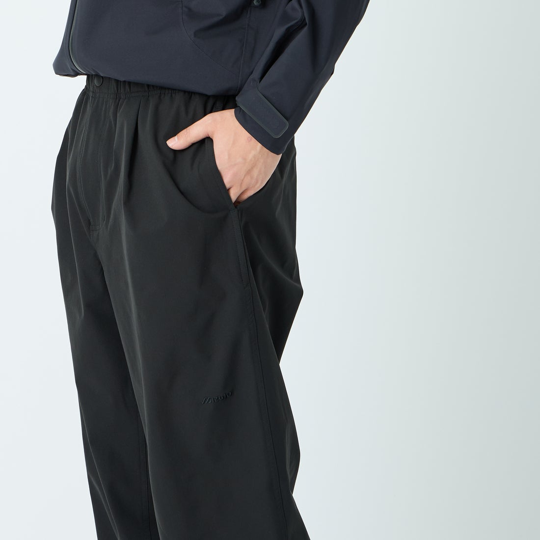 MIZUNO [ミズノ] 別注 4WAYストレッチ イージーパンツ [D2JFDW01-JF] BLACK