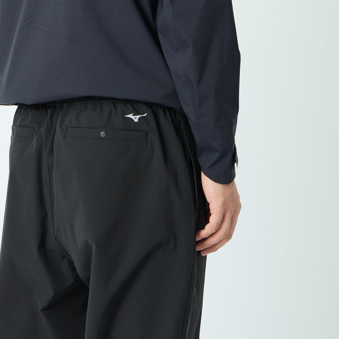 MIZUNO [ミズノ] 別注 4WAYストレッチ イージーパンツ [D2JFDW01-JF] BLACK